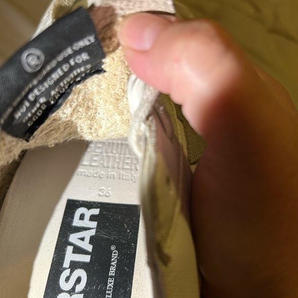 Classic Golden Goose Super-Star Sneakers. Size 36 - Picture 14 of 17